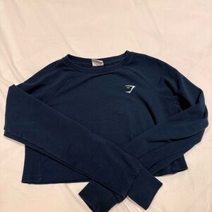 Gymshark Dark Blue Sweatshirt